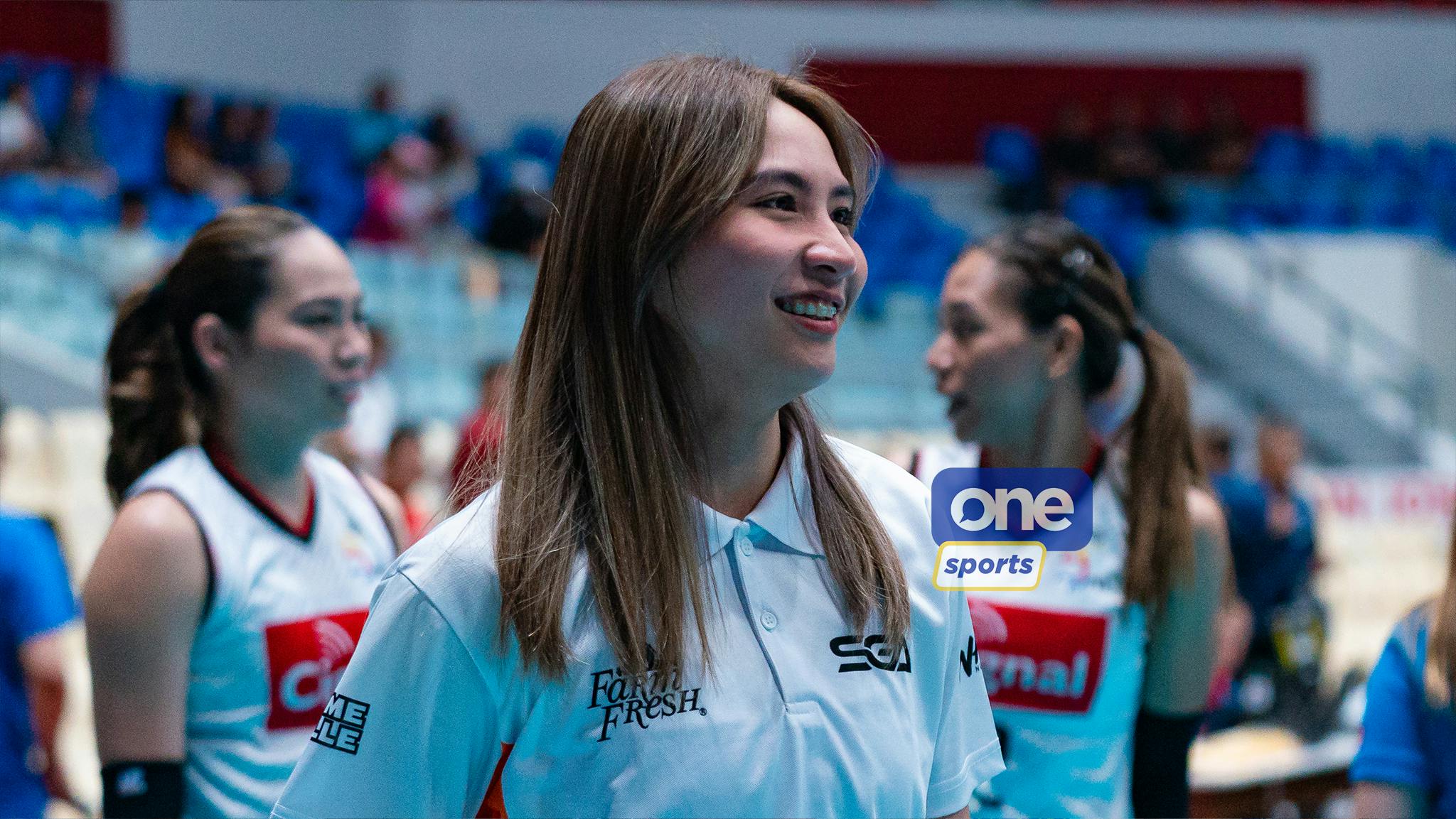 Rachel Anne Daquis sits out Farm Fresh Foxies